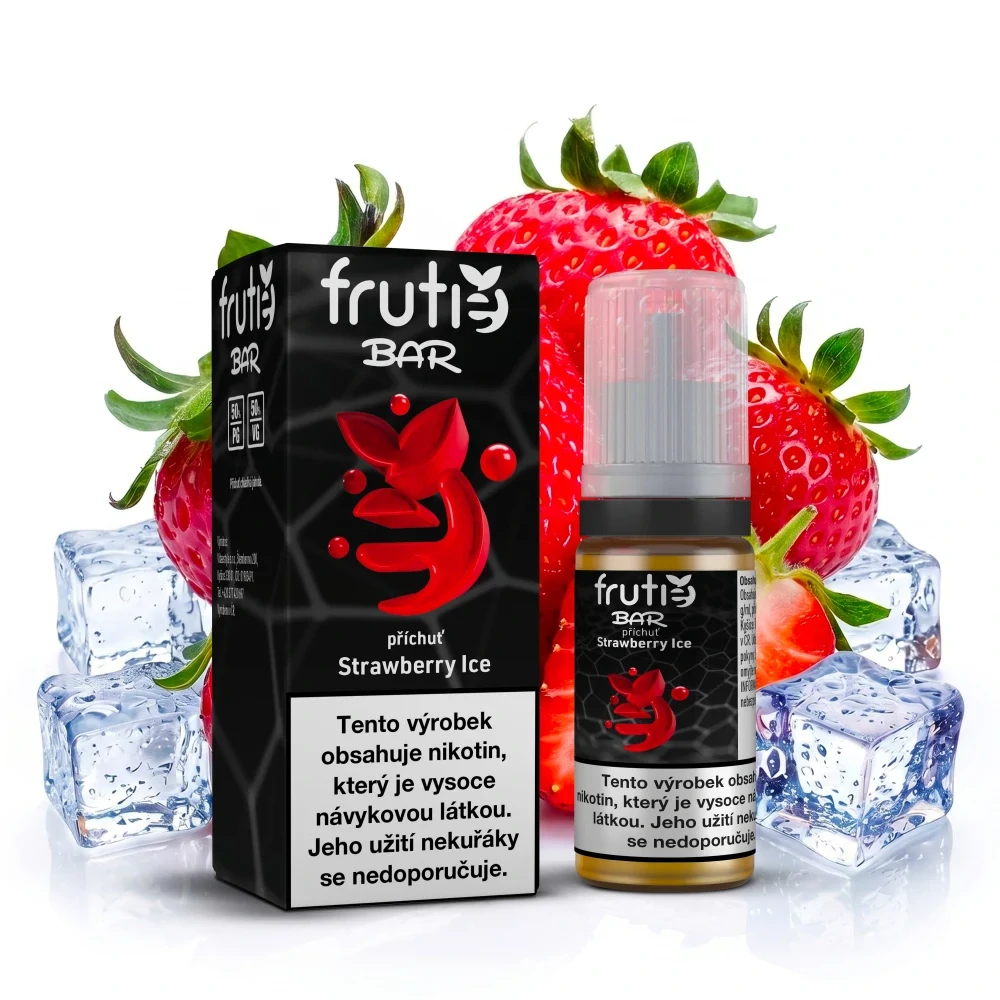 Frutie BAR - Strawberry Ice (chladivá jahoda) 10mg