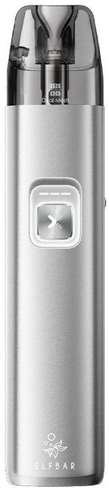 Elf Bar ELFX 2 elektronická cigareta 1700mAh Titanium Silver
