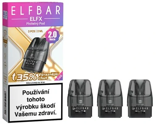 Elf Bar ELFX cartridge V2.0 0,6ohm 2ml