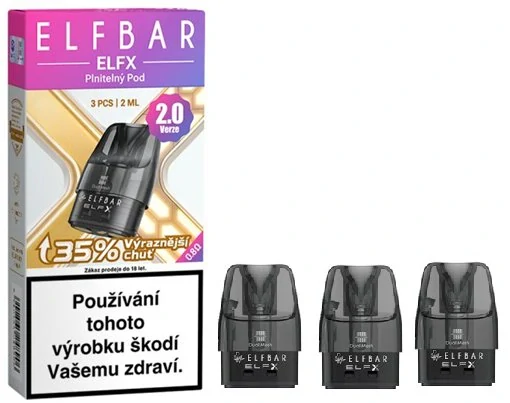 Elf Bar ELFX cartridge V2.0 0,8ohm 2ml