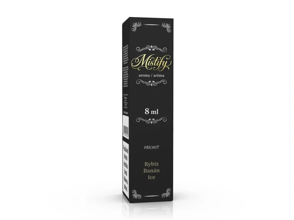 Příchuť Mistify 8 ml S&V - Rybíz Banán Ice