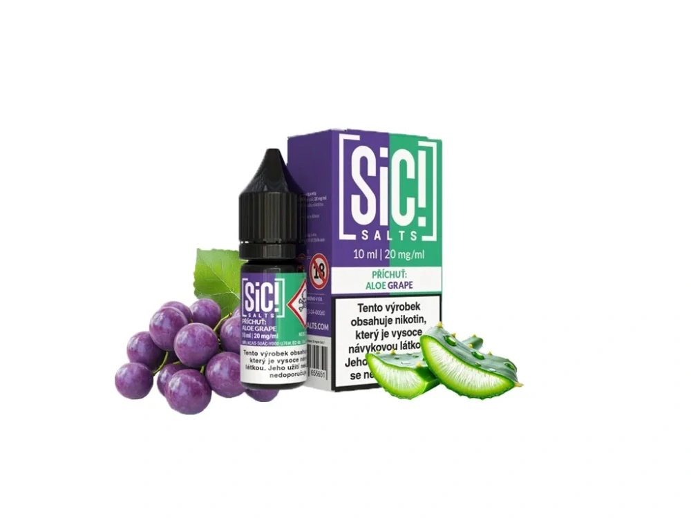 SIC! - SALTS - ALOE GRAPE 10ML - (20MG)