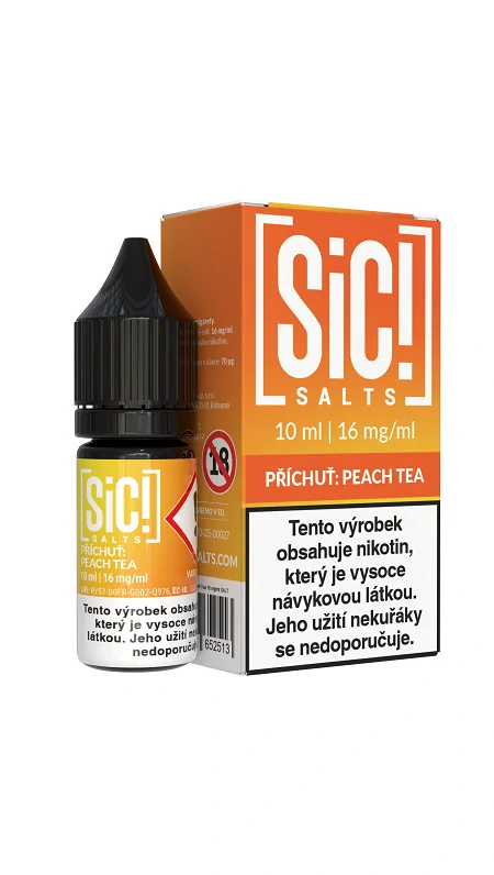 SiC! Salts Peach Tea 16 mg
