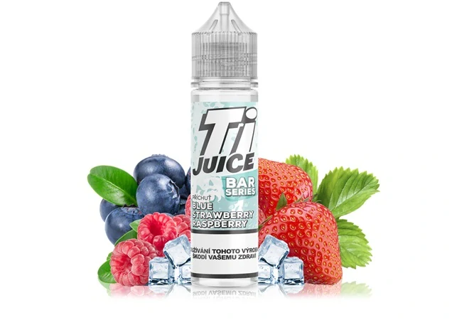 TI JUICE BAR SERIES - BLUE STRAWBERRY RASPBERRY 10ml Shake & Vape