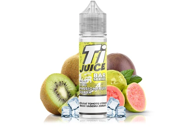 TI JUICE BAR SERIES - KIWI PASSIONFRUIT GUAVA 10ml Shake & Vape