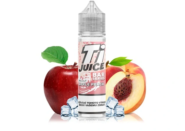 TI JUICE BAR SERIES - PEACH APPLE 10 ml Shake & Vape