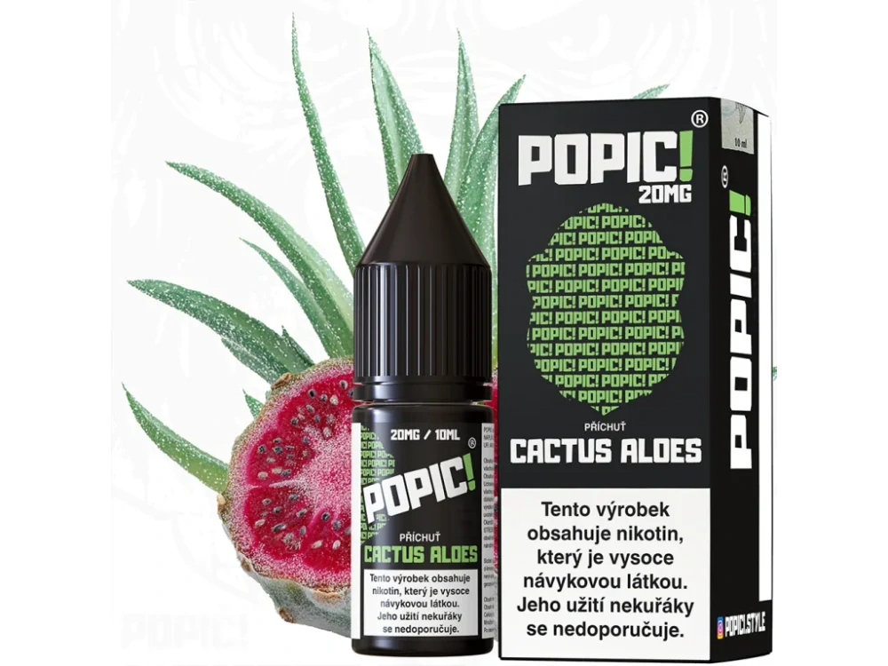 E-liquid - POPIC! - Cactus Aloes 10ml / 20mg
