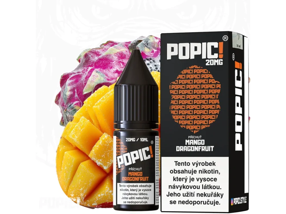 E-liquid - POPIC! - Mango Dragonfruit 10ml / 20mg