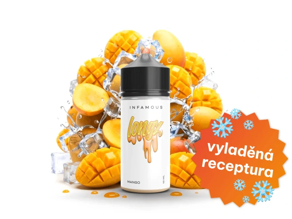 Příchuť SNV Infamous LongZ - Mango 10ml/100