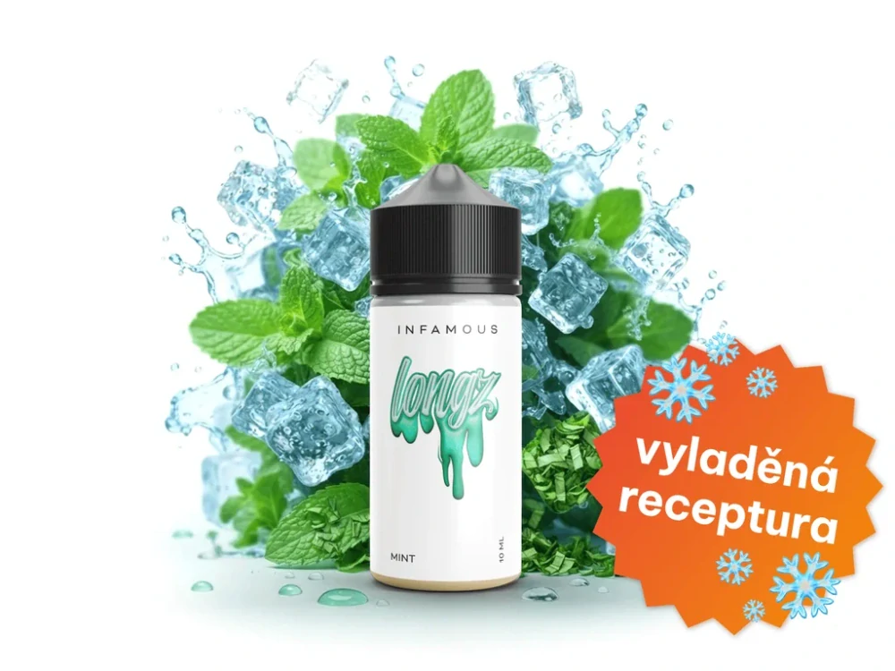 Příchuť SNV Infamous LongZ - Mint 10ml/100