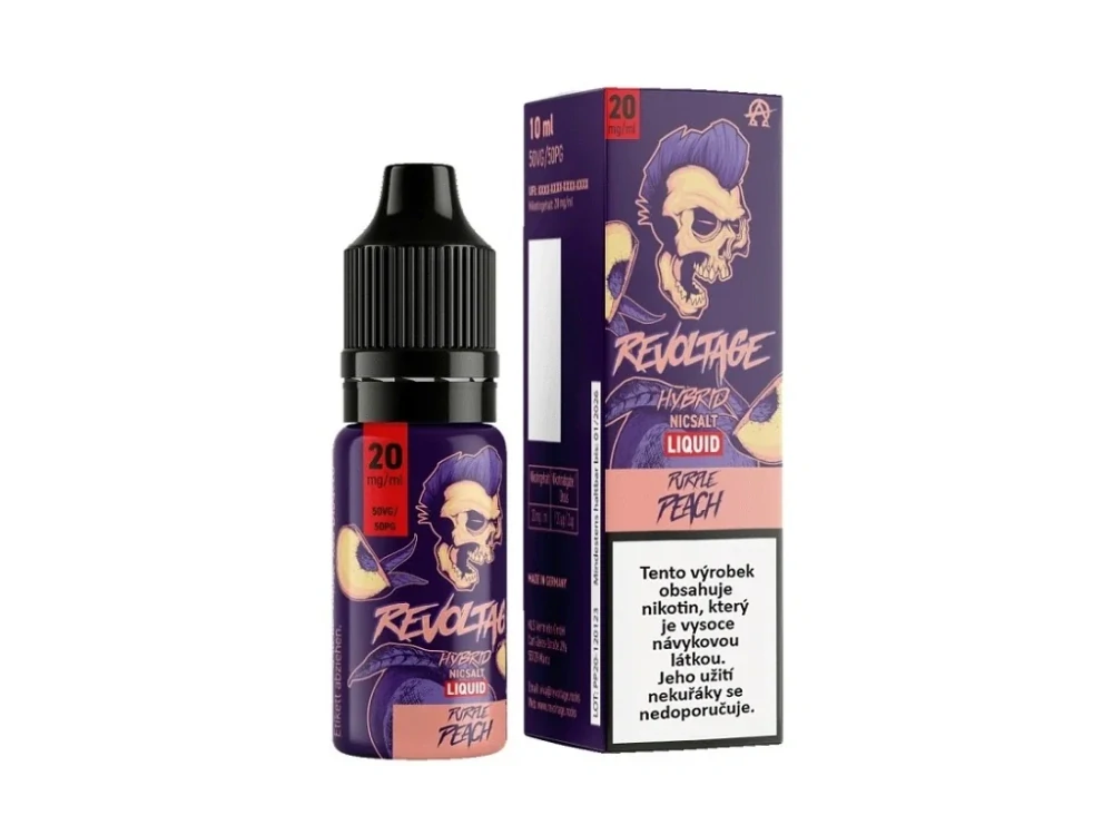 Revoltage Purple Peach 20mg 10ml Ledová broskev