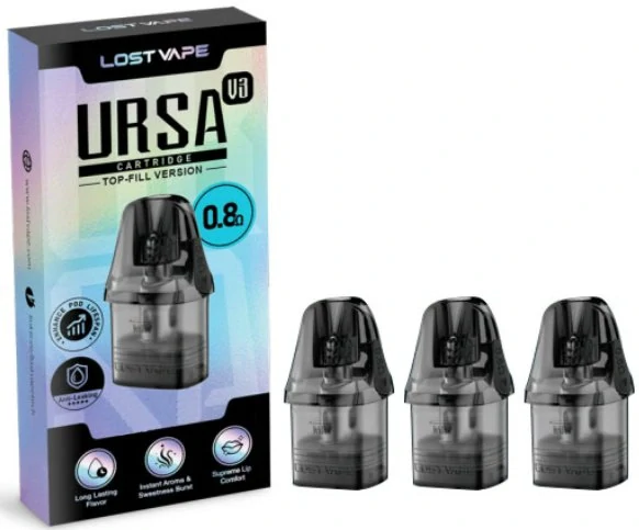 Lost Vape Ursa Pod V3 cartridge 0,8ohm 2ml