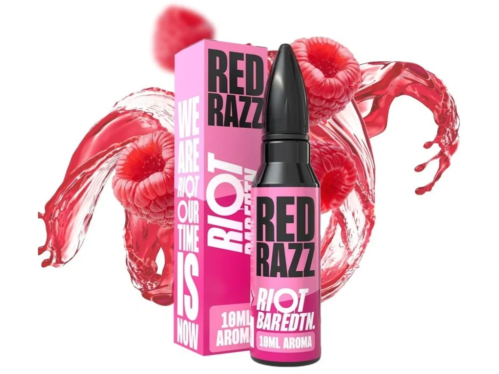 Příchuť Riot BAR EDTN S&V - Red Razz (Malinová tříšť) 10ml