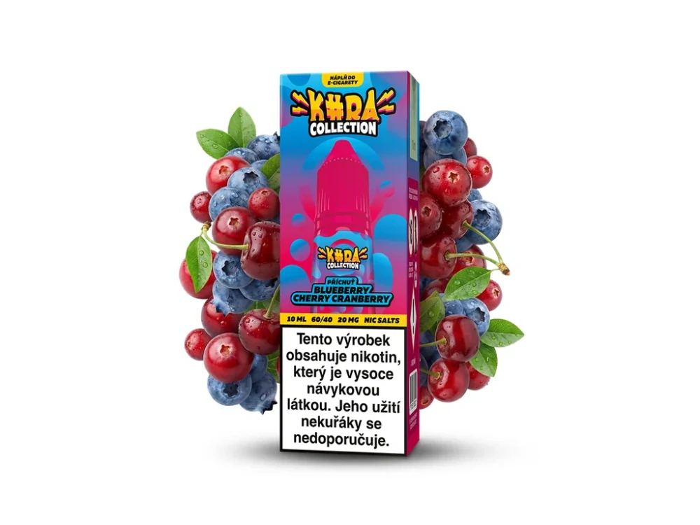 KURA COLLECTION E-LIQUID BLUEBERRY CHERRY CRANBERRY 20 MG