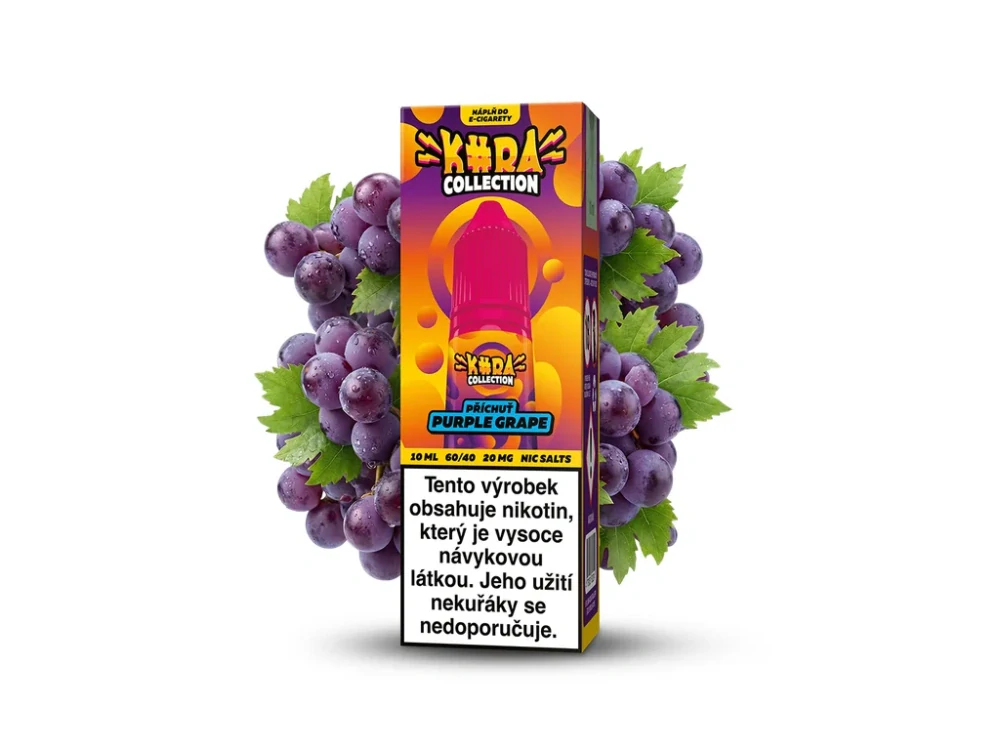 KURA COLLECTION E-LIQUID PURPLE GRAPE 20 MG
