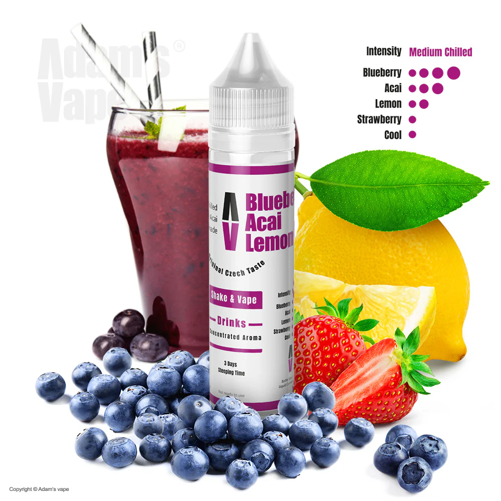 Adam's vape Blueberry Acai Lemonade