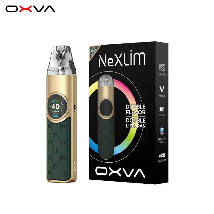 OXVA NeXLIM elektronická cigareta 1500mAh Pine Green