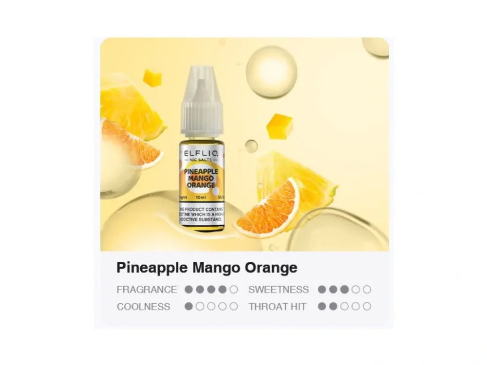 ELF LIQ Pineapple Mango Orange 10ml 20mg