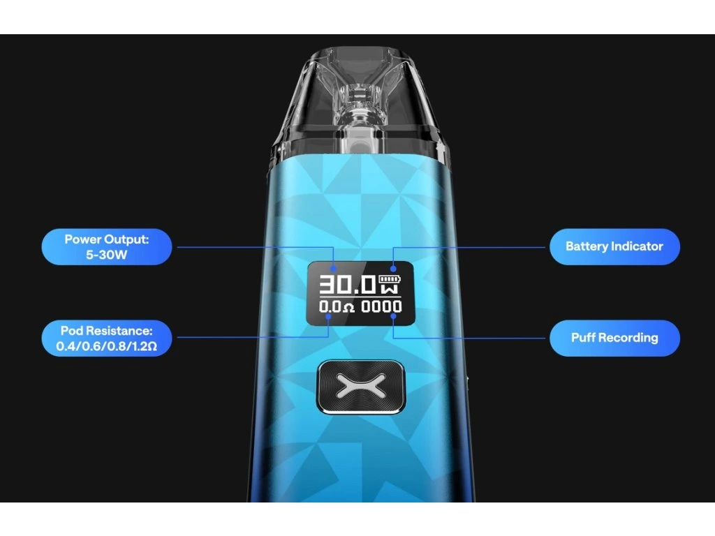 OXVA Xlim Classic Edition elektronická cigareta 1000mAh Black