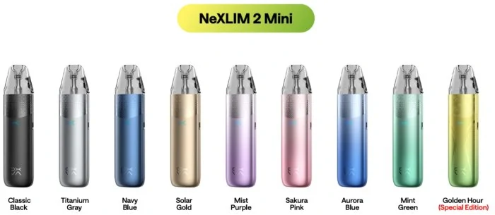 OXVA NeXLIM 2 Mini elektronická cigareta 1500mAh Aurora Blue