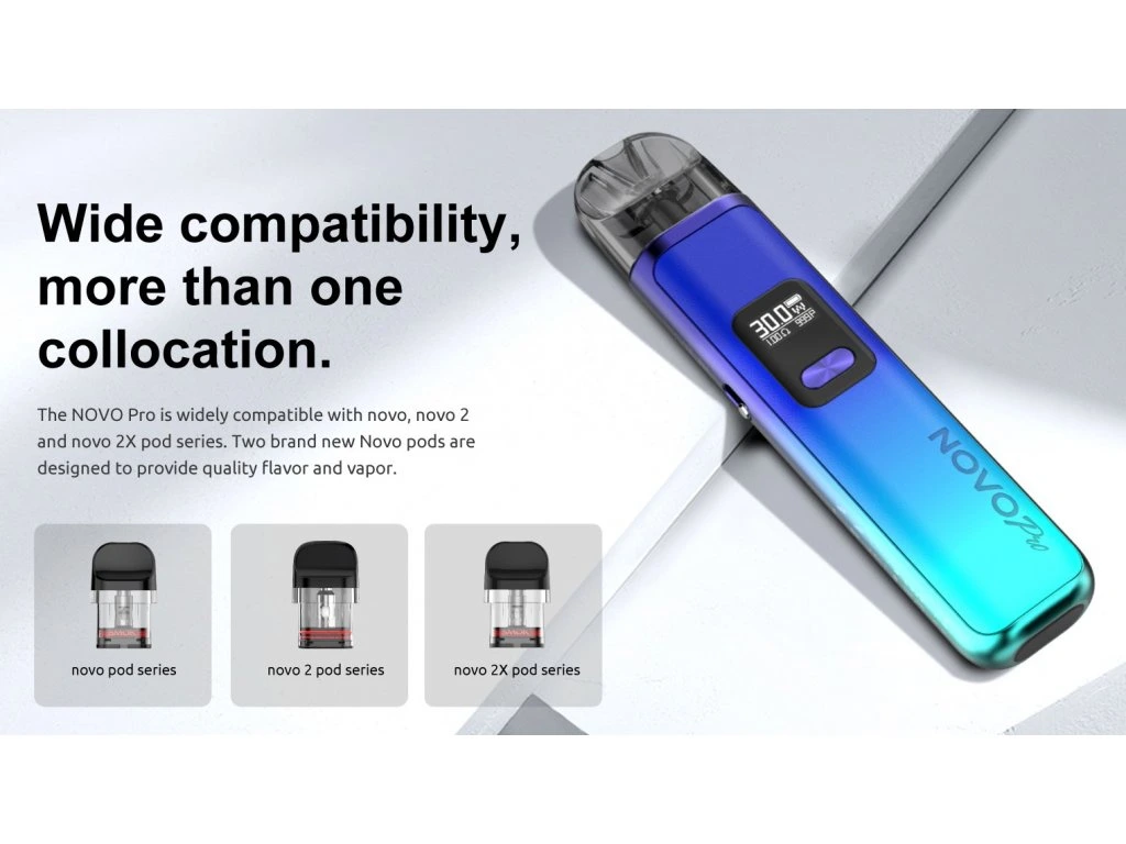 Smoktech NOVO Pro 1300 mAh Matte Black