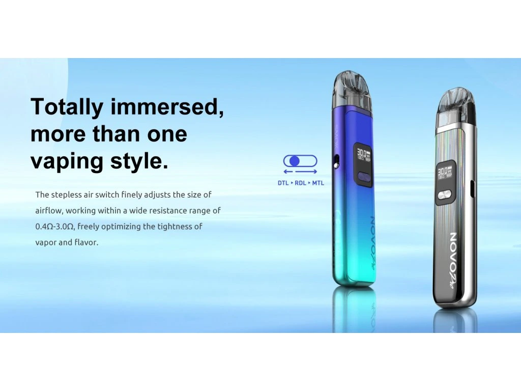 Smoktech NOVO Pro 1300 mAh Red Black