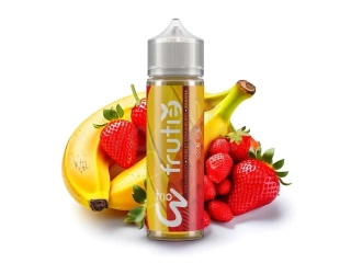 Příchuť Frutie Trio Shake and Vape - Jahodová směs s banánem 10ml