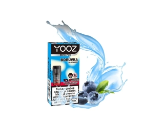 YOOZ zero - náplň - Borůvka 20mg