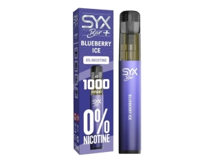 SYX BAR ZERO - BLUEBERRY ICE 0 MG