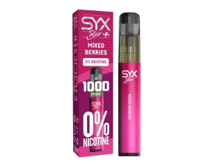 SYX BAR ZERO - MIXED BERRIES 0 MG