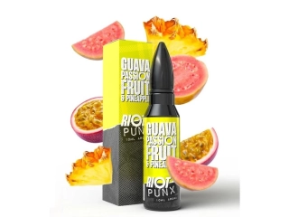 Příchuť Riot Squad PUNX S&V 10ml Guava Passionfruit & Pineapple (Guava, marakuja a ananas) 