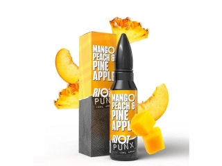 Příchuť Riot Squad PUNX S&V 10ml Mango, Peach & Pineapple (Mango, broskev a ananas) 