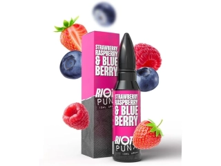 Příchuť Riot Squad PUNX S&V 10ml Strawberry Raspberry & Blueberry (Jahoda, borůvka a malina)
