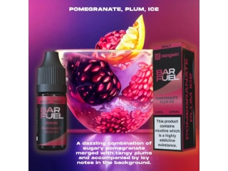 BAR FUEL Pomegranate Plum Ice 10mg