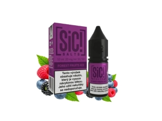 SIC! - SALTS - FOREST FRUITS ICE 10ML - (20MG)