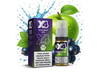 Liquid X4 Bar Juice - Blackcurrant Apple (černý rybíz jablko)20 mg