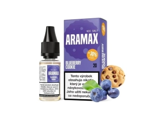 ARAMAX - LIQUID - NIC SALT - BLUEBERRY COOKIE - 10 ML - (20MG)