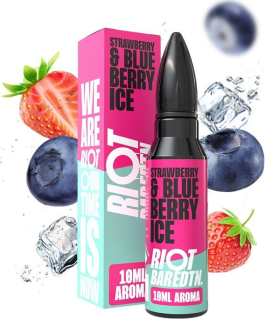 Příchuť Riot BAR EDTN S&V 10ml Strawberry & Blueberry Ice (Ledová jahoda & borůvka)