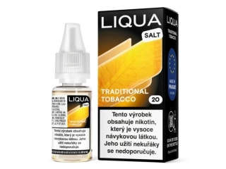 LIQUA - NIC SALT - TRADITIONAL TABACCO 10 ML - (20 MG)
