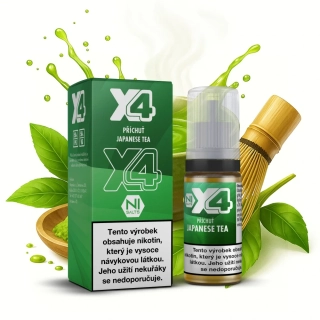 Liquid X4 Bar Juice - Japonský čaj (Japanese Tea) 20mg 10ml