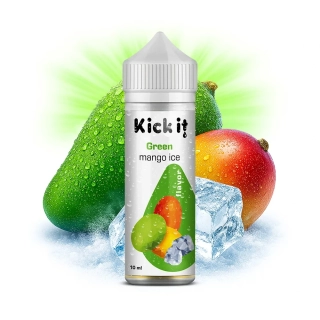 Příchuť KickIt - Green Mango Ice (Svěží zelené mango) 10ml