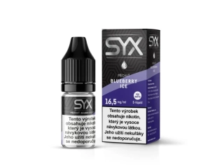E-liquid SYX NS - Blueberry Ice (Ledová Borůvka) 10ml 16,5mg