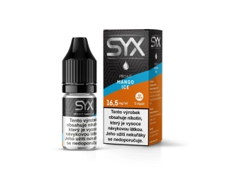 E-liquid SYX NS - Mango Ice (Ledové Mango) 10ml 16,5mg