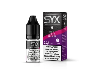 E-liquid SYX NS - Mixed Berries (Mix lesního ovoce) 10ml 16,5mg
