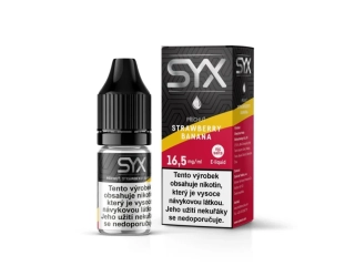 E-liquid SYX NS - Strawberry Banana (Jahoda a Banán) 10ml 16,5mg