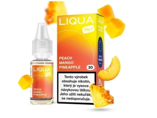 LIQUA - NIC SALT - PEACH MANGO PINEAPPLE 10 ML - (20 MG)