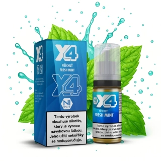 X4 Bar Juice - Fresh Mint 20mg