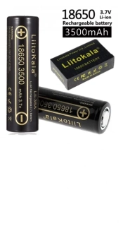 LiitoKala 30A Lii-35A 18650 Li-ion baterie 3,7V 3500mAh dobíjecí