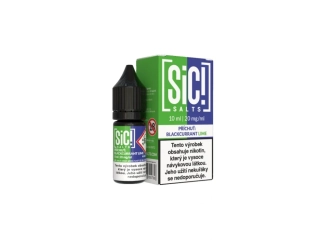 Sic! Salts - Blackcurrant Lime 10ml - 20mg