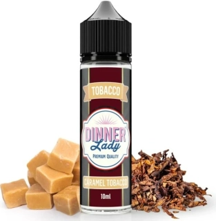 Příchuť Dinner Lady S&V Tobacco 10ml Caramel Tobacco